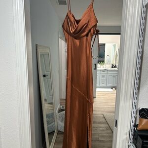 Selfie Leslie chocolate dress